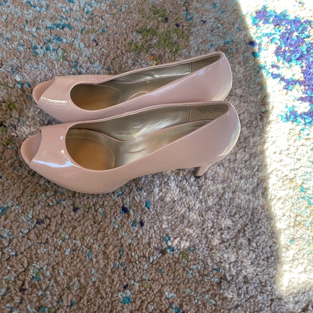 High heels, pink, size 7.5 - Picture 2 of 3